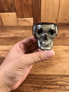 他の写真3: Skull Ceramic Shot Glass　スカル　ビンテージ　ショットグラス　陶器　50年代