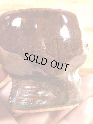 Skullのセラミック製の50’sヴィンテージショットグラス