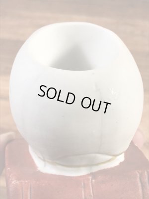 スカルオンブックの顎揺れの50’sヴィンテージマッチホルダー