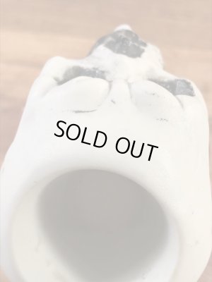 スカルオンブックの顎揺れの50’sヴィンテージマッチホルダー