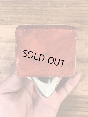 スカルオンブックの顎揺れの50’sヴィンテージマッチホルダー