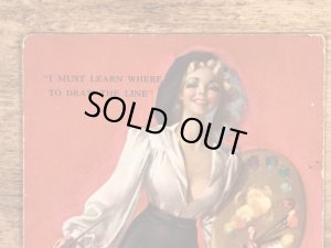 Zoe Mozertが描いたピンナップガールの40年代ビンテージカード
