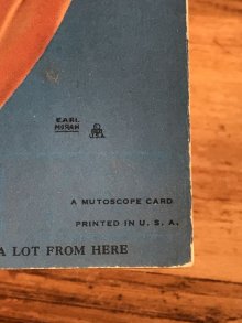 他の写真1: Pin Up Girl “Boy,You Can See A Lot From Here” A Mutoscope Card　ピンナップガール　ビンテージ　カード　40年代