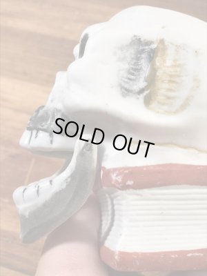 スカルオンブックの顎揺れの50’sヴィンテージマッチホルダー