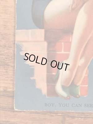 Earl Moranが描いたピンナップガールの40年代ビンテージカード