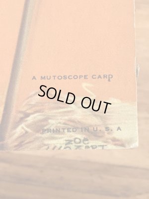 My Calves Took First Prizeのメッセージが書かれたピンナップガールの40’sヴィンテージカード