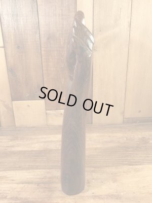 フィグサインの木彫りの70’sヴィンテージハンドサイン