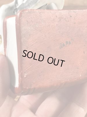 スカルオンブックの顎揺れの50’sヴィンテージマッチホルダー