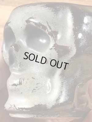 Skullのセラミック製の50’sヴィンテージショットグラス