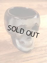 Skull Ceramic Shot Glass　スカル　ビンテージ　ショットグラス　陶器　50年代