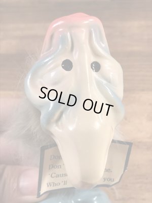 ハゲタカの陶器製の60年代ビンテージ首振り人形