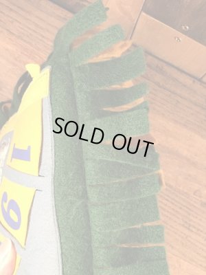 スーベニア物のペナントの60’s〜ヴィンテージピロークッション