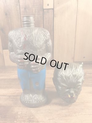 ユニバーサルモンスターズの狼男の60年代ビンテージソーキー