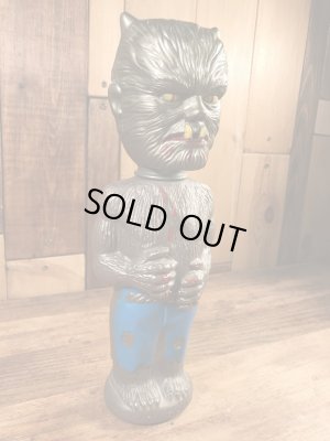 ユニバーサルモンスターズの狼男の60年代ビンテージソーキー