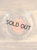 US Marines Memorial Club Glass Ashtray　USマリーン　ビンテージ　灰皿　ホテル　70年代