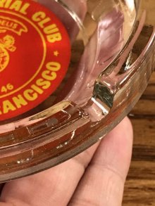 他の写真1: US Marines Memorial Club Glass Ashtray　USマリーン　ビンテージ　灰皿　ホテル　70年代