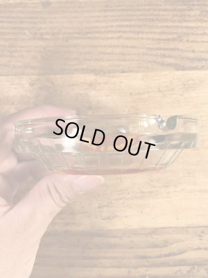 USマリーンコープスのガラス製の70’sヴィンテージアシュトレイ