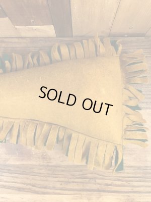 スーベニア物のペナントの60’s〜ヴィンテージピロークッション