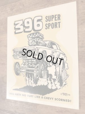 Ed “Big Daddy” Rothの396 Super Sportの60’sヴィンテージウォータースライドデカール