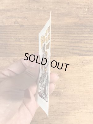 ビッグダディーエドロスのモンスターの60年代ビンテージ水張りステッカー