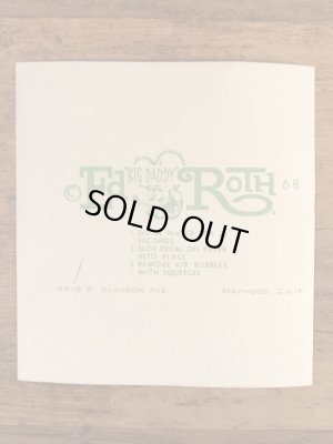 Ed “Big Daddy” RothのI Love My Chevy!の60’sヴィンテージウォータースライドデカール