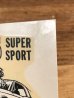 ビッグダディーエドロスの396スーパースポーツの60年代ビンテージ水張りステッカー
