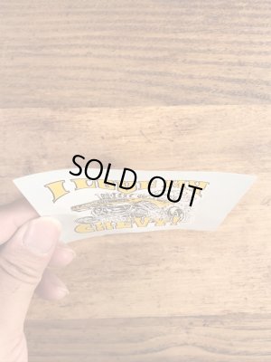 Ed “Big Daddy” RothのI Love My Chevy!の60’sヴィンテージウォータースライドデカール