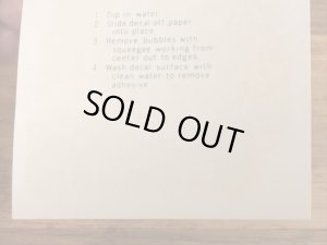 Ed “Big Daddy” RothのFords Hate Chevysの60’sヴィンテージウォータースライドデカール