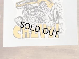 Ed “Big Daddy” RothのI Love My Chevy!の60’sヴィンテージウォータースライドデカール