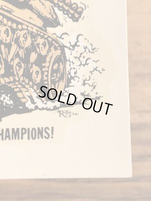 Ed “Big Daddy” RothのArmor In Commandの60’sヴィンテージウォータースライドデカール