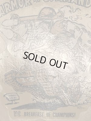 Ed “Big Daddy” RothのArmor In Commandの60’sヴィンテージウォータースライドデカール