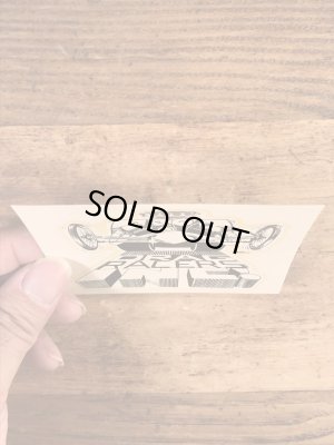 Ed “Big Daddy” RothのDrag Racers Inc!の60’sヴィンテージウォータースライドデカール