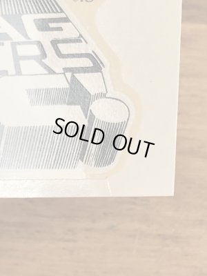 ビッグダディーエドロスのドラッグレーサーズの60年代ビンテージ水張りステッカー