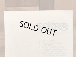 ビッグダディーエドロスのモンスターの60年代ビンテージ水張りステッカー