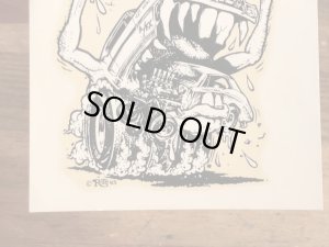 Ed “Big Daddy” RothのMustangs Eat Chevys For Dinner!の60’sヴィンテージウォータースライドデカール