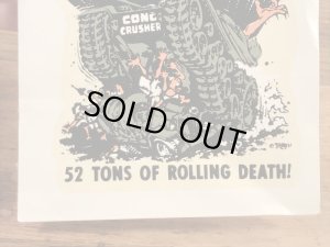 Ed “Big Daddy” RothのIron Coffinの60’sヴィンテージウォータースライドデカール