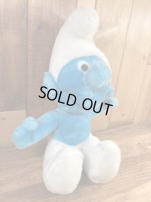 Wallace Berrie社製のスマーフの70年代ビンテージぬいぐるみ