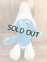 Wallace Berrie Peyo Smurf Plush Doll　スマーフ　ビンテージ　プラッシュドール　ぬいぐるみ　70年代