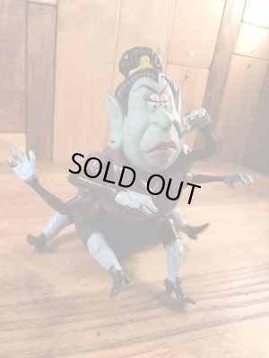 ローズペタルプレイスの蜘蛛女ナスティーナの80年代ビンテージフィギュア