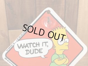 シンプソンズのバートの90年代ビンテージ吸盤プレート