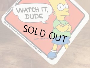 シンプソンズのバートの90’sヴィンテージプラスチックプレート