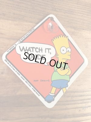 シンプソンズのバートの90年代ビンテージ吸盤プレート