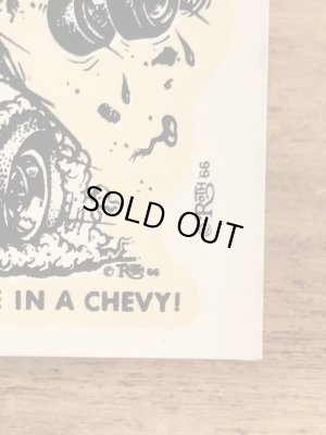 ビッグダディーエドロスのモンスターの60年代ビンテージ水張りステッカー