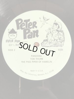 Peter Pan Recordの6つのストーリーの70〜80’sヴィンテージLP盤