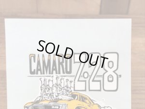 ビッグダディーエドロスのカマロの60年代ビンテージ水張りステッカー