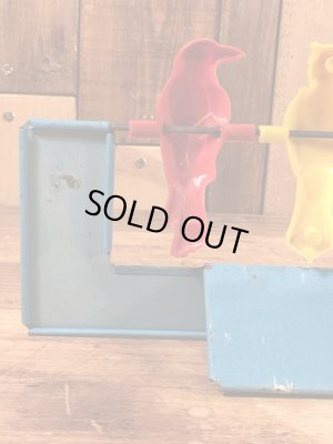 Wyandotte Toys社製の鳥が付いた50〜60年代ビンテージ的当てトイ