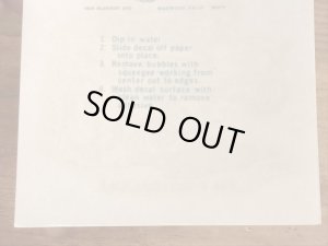 ビッグダディーエドロスのシボレーの60年代ビンテージ水張りステッカー