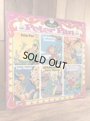 ピーターパンレコードの6つの物語の70〜80年代ビンテージレコード