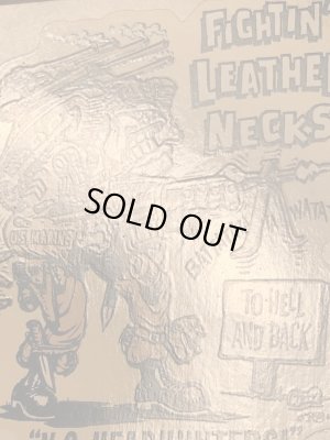 Ed “Big Daddy” RothのFightin' Leather Necksの60’sヴィンテージウォータースライドデカール