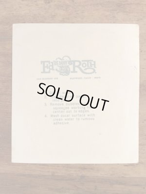 Ed “Big Daddy” RothのMake Mine Fordの60’sヴィンテージウォータースライドデカール